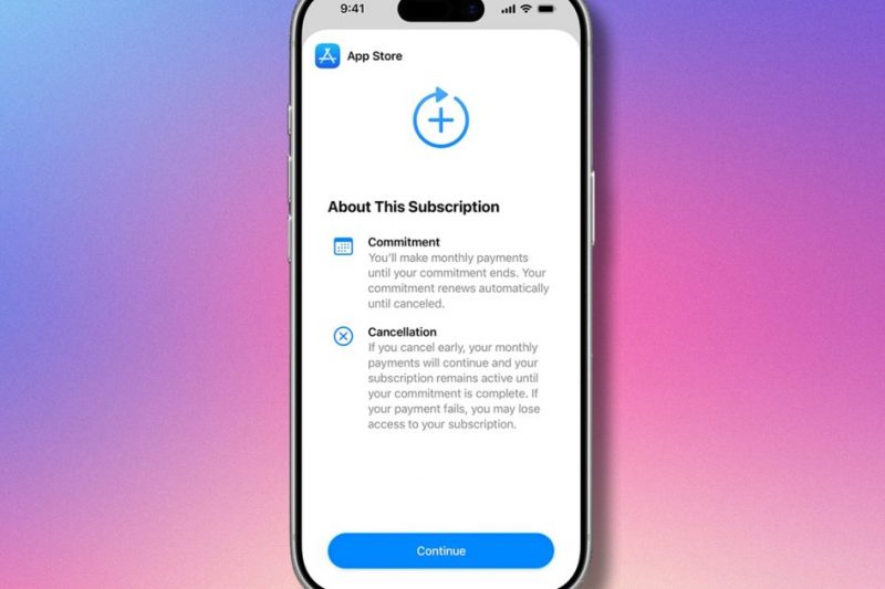 Apple’s new App Store plan lets you pay monthly for annual subscriptions with a catch
