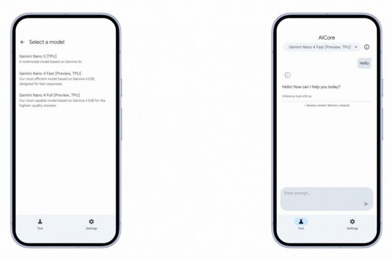 Google previews Gemini Nano 4 for Android AICore, coming this year