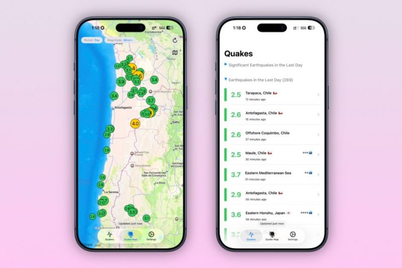 Indie App Spotlight: ‘QuakeInfo’ is a fast and easy way to monitor ongoing…