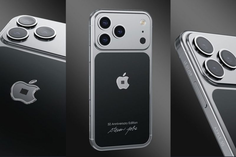 You can buy a custom iPhone that has a fragment of Steve Jobs’ iconic turtleneck