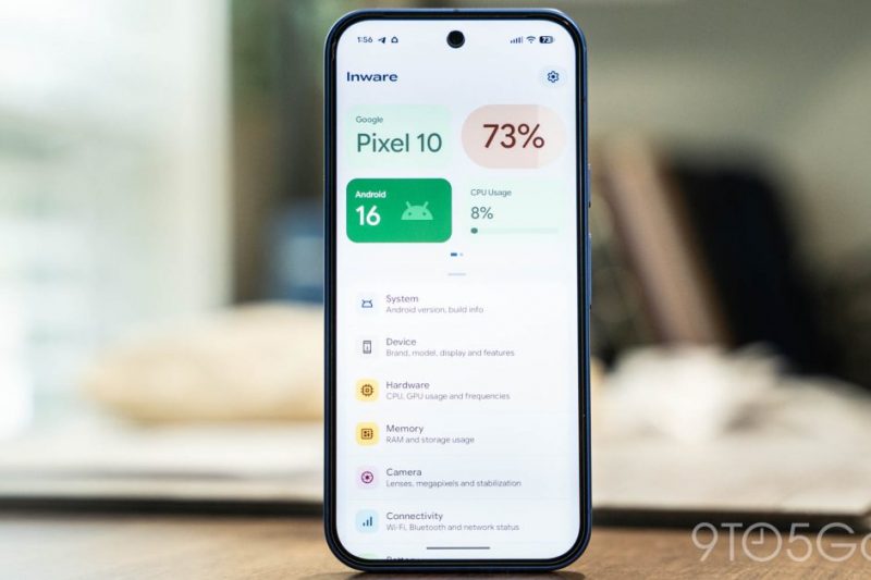 Inware now tells you even more about your Android device with expressive makeover…