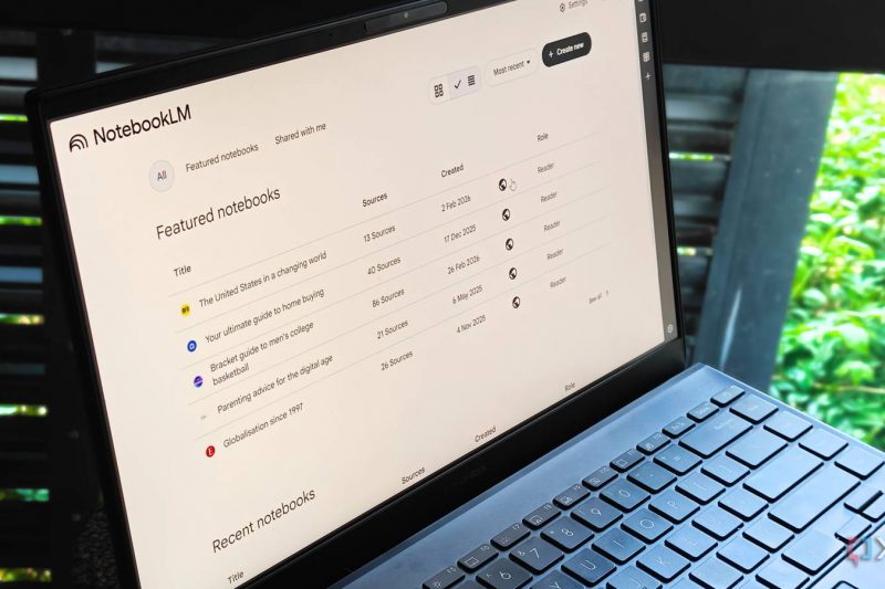 Gemini just got a new notebooks feature that syncs with NotebookLM