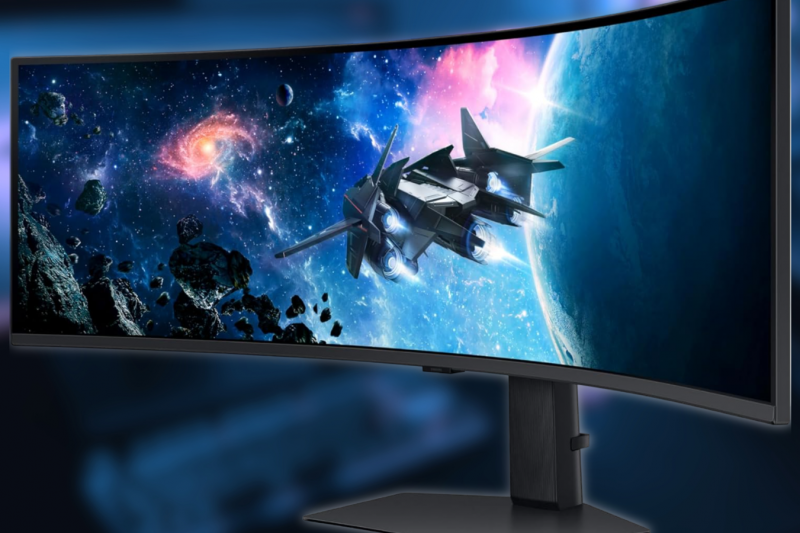 Slash $450 off this massive Samsung 49-inch 240Hz gaming monitor