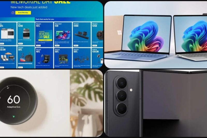 Deals: Best Buy updated Memorial day sale, Galaxy Fold 7 $800+ off, Surface Laptop 7…