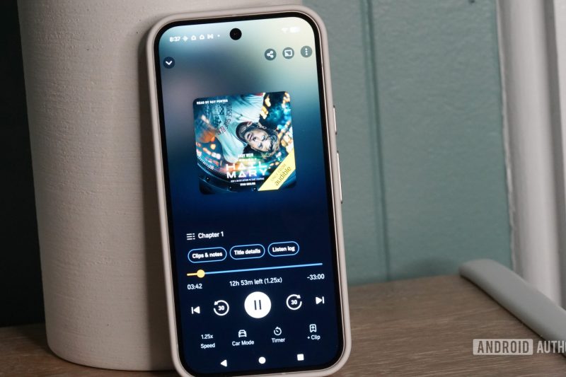 8 features I use for listening to any audiobook on Audible