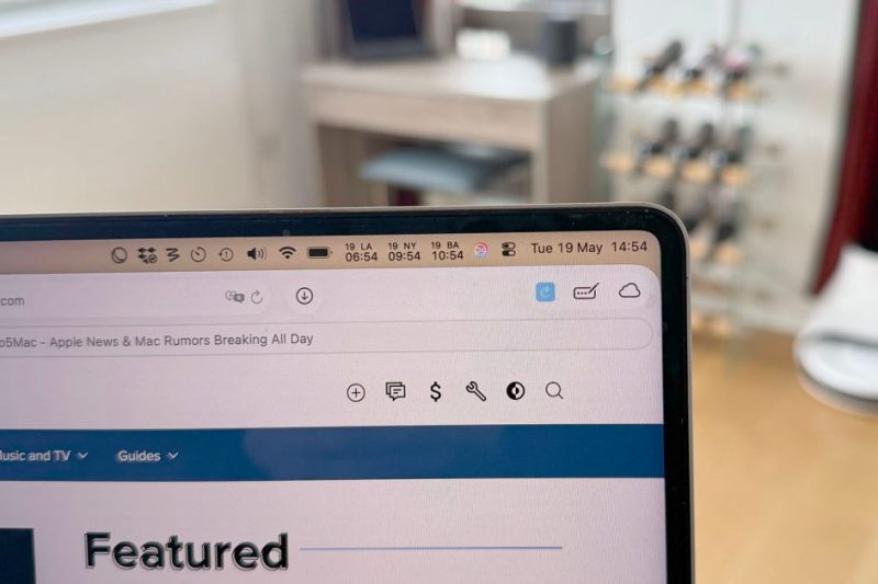How to stop menu bar items being hidden behind the MacBook Pro notch