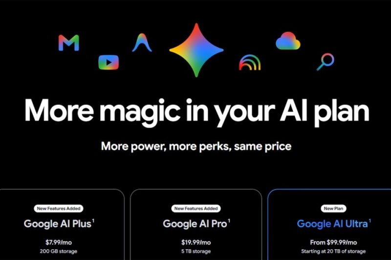 Google clarifies its slightly confusing pair of AI Ultra plans