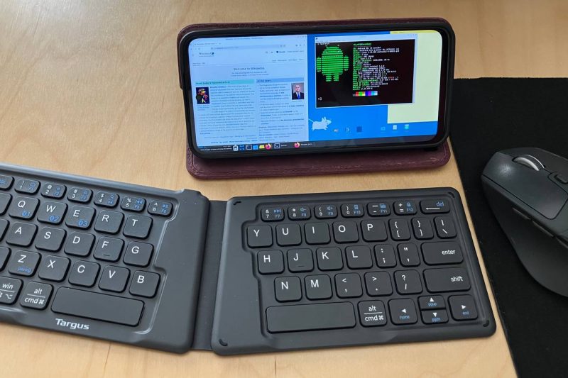 Someone turned a $50 smartphone into a Linux laptop, and it works better than…