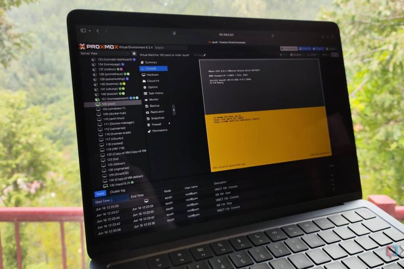 This hidden Proxmox setting may sound cursed, but it’s really useful for coding and…