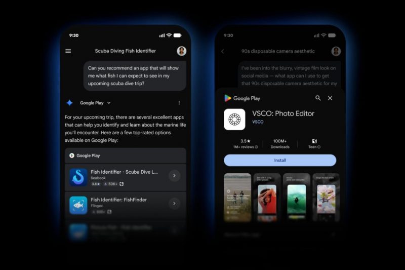 Gemini’s new Google Play Store integration lets you chat to find Android apps, games