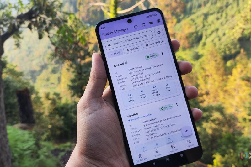 Docker Manager finally gave me a container management UI I can use on smartphones