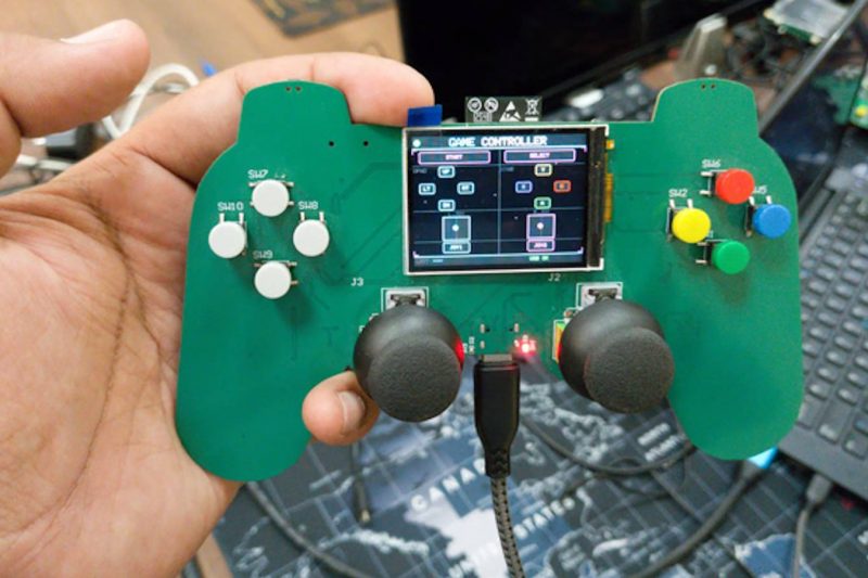 Someone made an ESP32 controller where the game lives on the pad itself