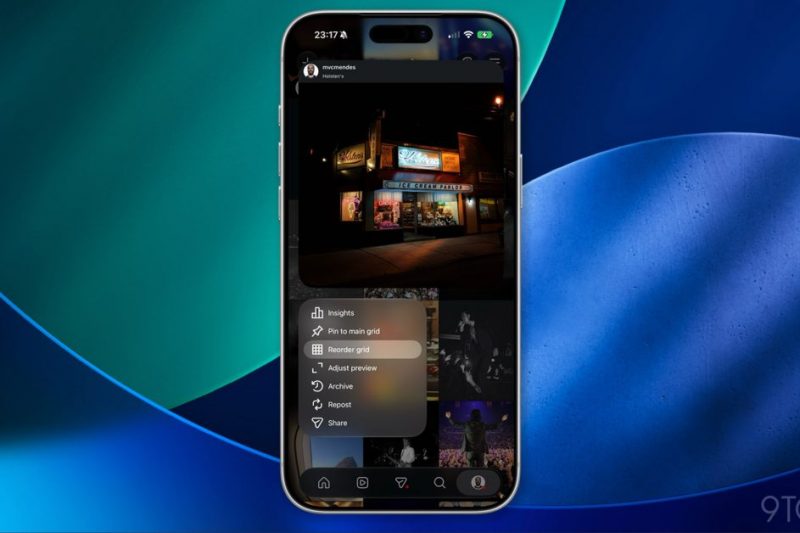 Instagram now lets you rearrange your Photos grid