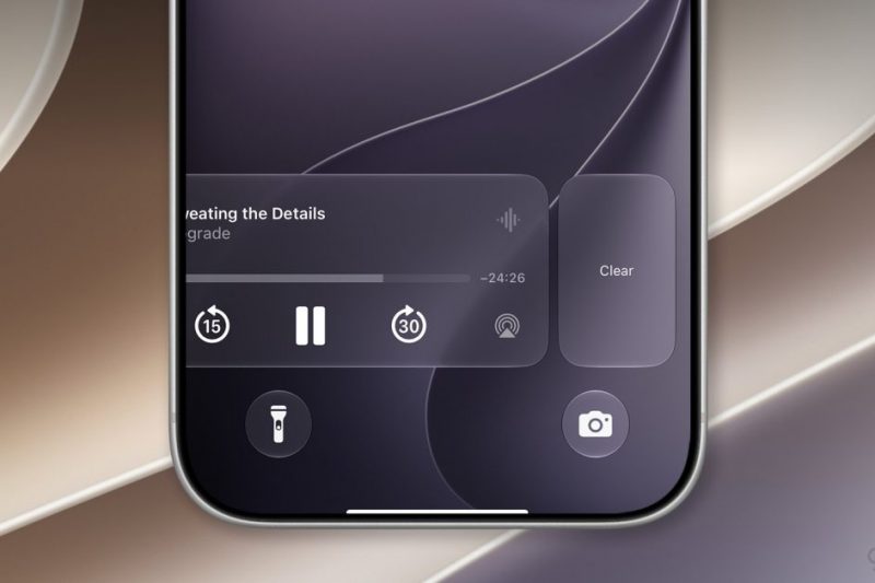 iOS 27 will let you swipe away the Now Playing widget from the Lock Screen