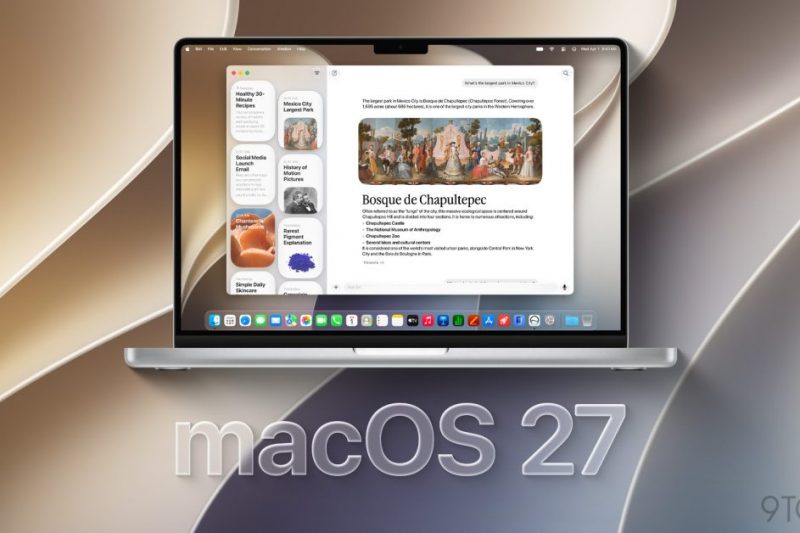 Apple has started replacing macOS names with version numbers in several ways