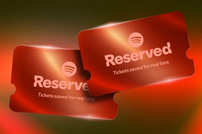 Spotify’s new ticket reservation system for artist superfans goes live in the U.S.