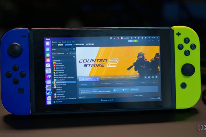 If a decade-old Nintendo Switch can run PC games, your next handheld doesn't…