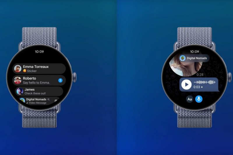 Telegram brings back its Wear OS app after five years with chats, voice messages…