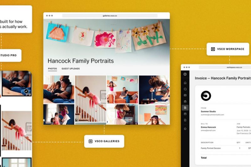 VSCO launches all-in-one platform for professional photographers