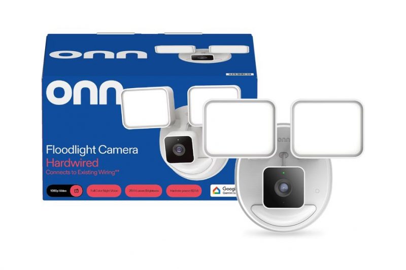 Google Home gets a new Nest-like $77 floodlight camera from Walmart [Gallery]