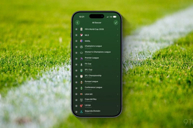 Apple’s Sports app expands soccer features, here’s what’s new