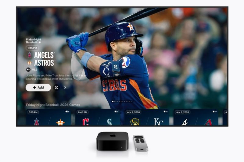 Apple TV unveils August ‘Friday Night Baseball’ schedule