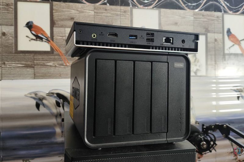 I connected my NAS directly to my PC with 10 gigabit Ethernet, and skipped upgrading…