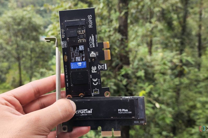 I armed spare PCIe slots with cheap NVMe adapters, and they were the best…