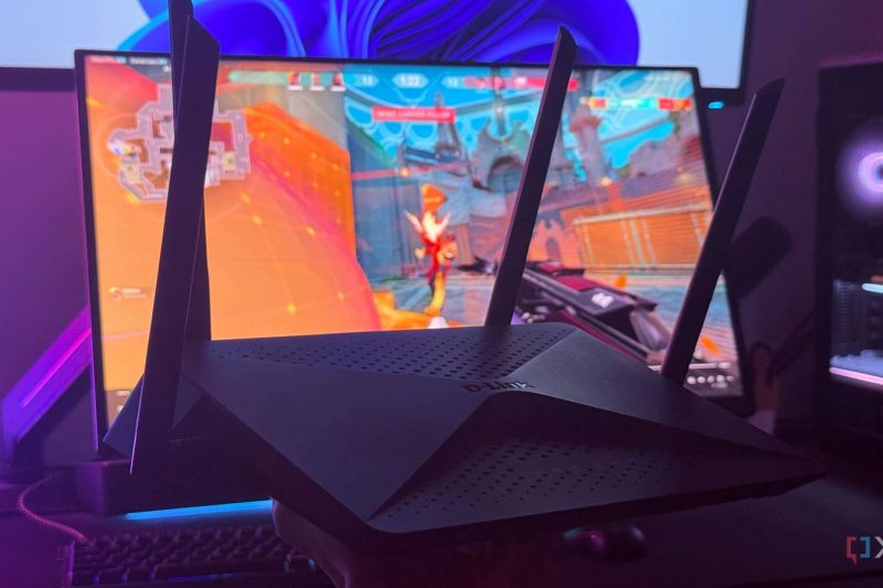 I changed one router setting, and the lag during big downloads just disappeared