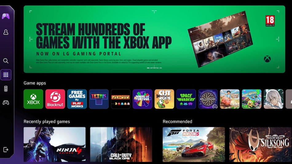 LG Smart TVs Gain Xbox Cloud Gaming Support  via LG Gaming Portal