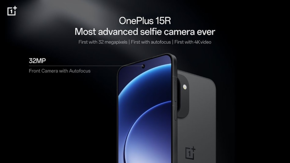 OnePlus 15R Confirmed to Come With 32-Megapixel Selfie Camera, 4K Video Recording Support
