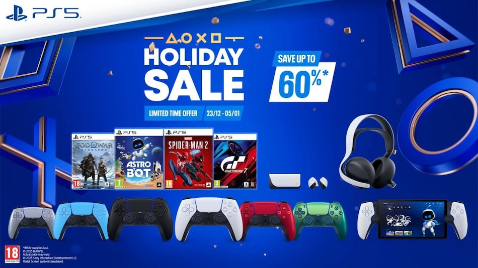 Sony Announces Year-End Holiday Sale  on PS5 Accessories, Games