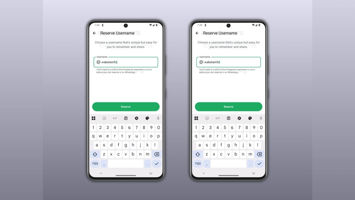 WhatsApp for Android May Let Users Reserve Same Usernames Used on Facebook and Instagram